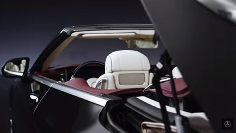ชมวีดีโอทีเซอร์ Mercedes-Benz S-Class Cabriolet จ่อเปิดตัวที่แฟรงค์เฟิร์ต