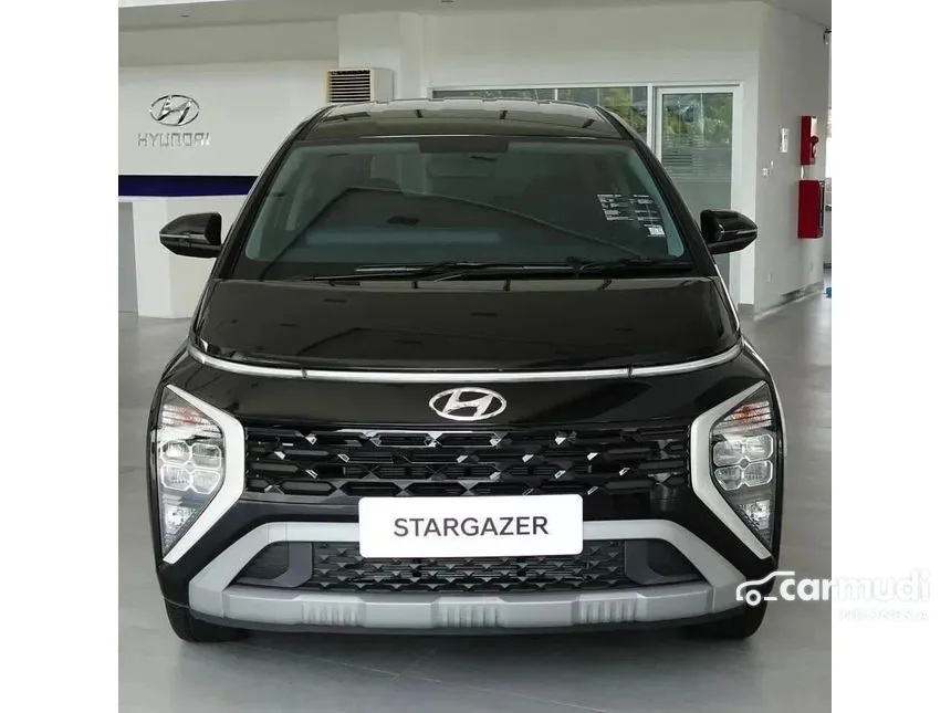 Jual Mobil Hyundai Stargazer 2024 Essential 1.5 di DKI Jakarta Automatic Wagon Hitam Rp 250.300.000