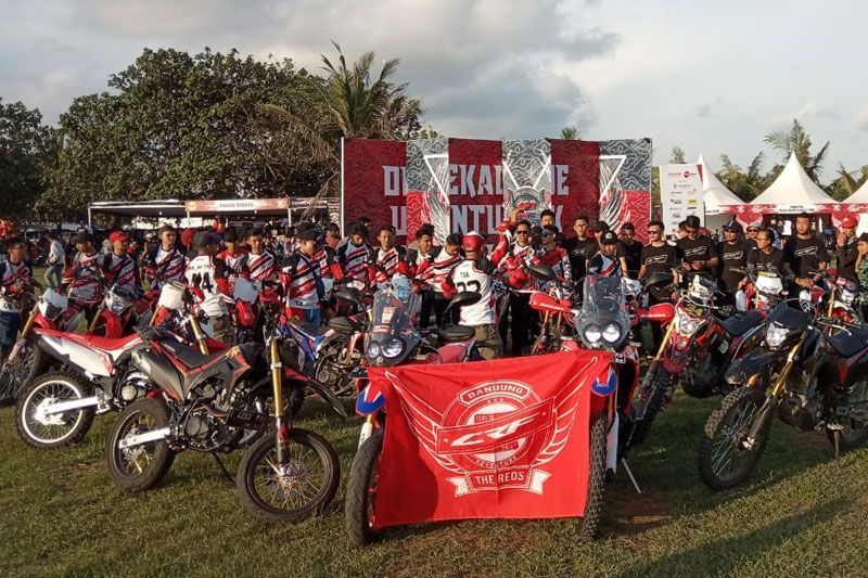 Dahsyat, Honda Bikers Day 2018 Pangandaran Banjir Bikers 2