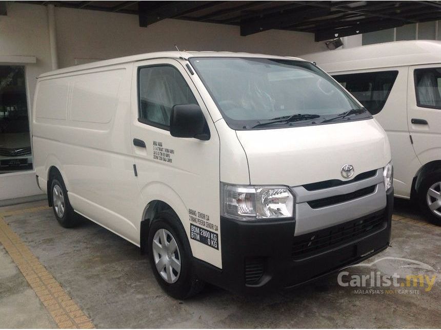 Toyota Hiace 2016 Panel 2.5 in Kuala Lumpur Manual Van White for RM