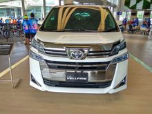 2018 Toyota Vellfire 2.5 G atpm astra cuci gudang