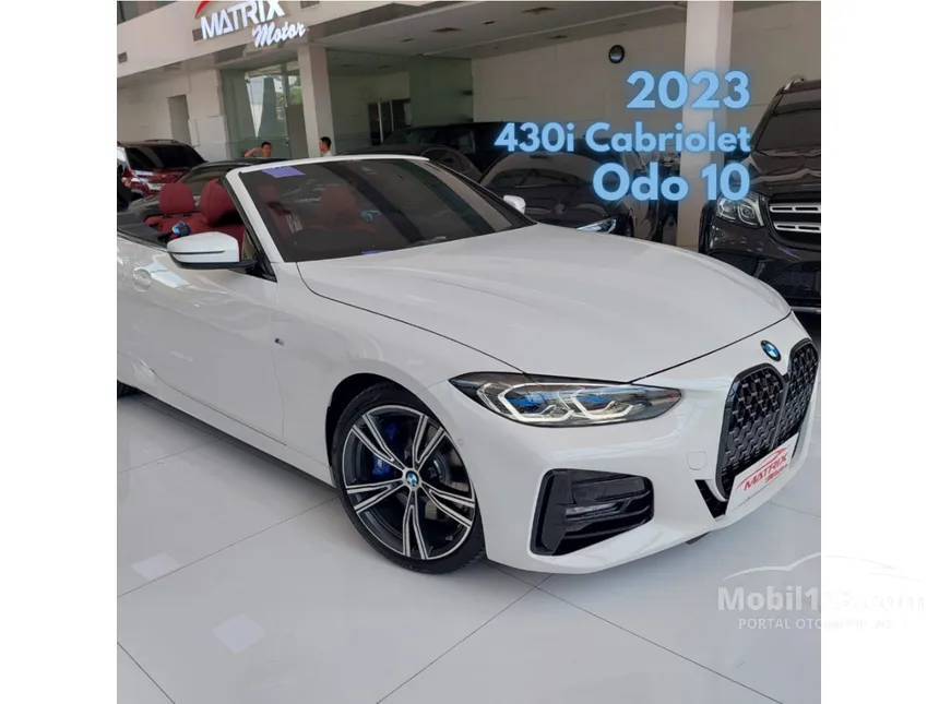 Jual Mobil BMW 430i 2023 M Sport 2.0 di DKI Jakarta Automatic Convertible Putih Rp 1.925.000.000