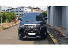 2023 Toyota Alphard 2.5 G MPV hitam km 18 ribuan