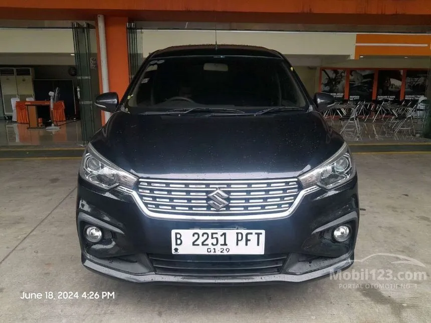 Jual Mobil Suzuki Ertiga 2018 GL 1.5 di Jawa Barat Automatic MPV Hitam Rp 165.000.000