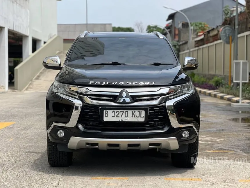 Jual Mobil Mitsubishi Pajero Sport 2018 Dakar Rockford Fosgate 2.4 di Banten Automatic SUV Hitam Rp 395.000.000
