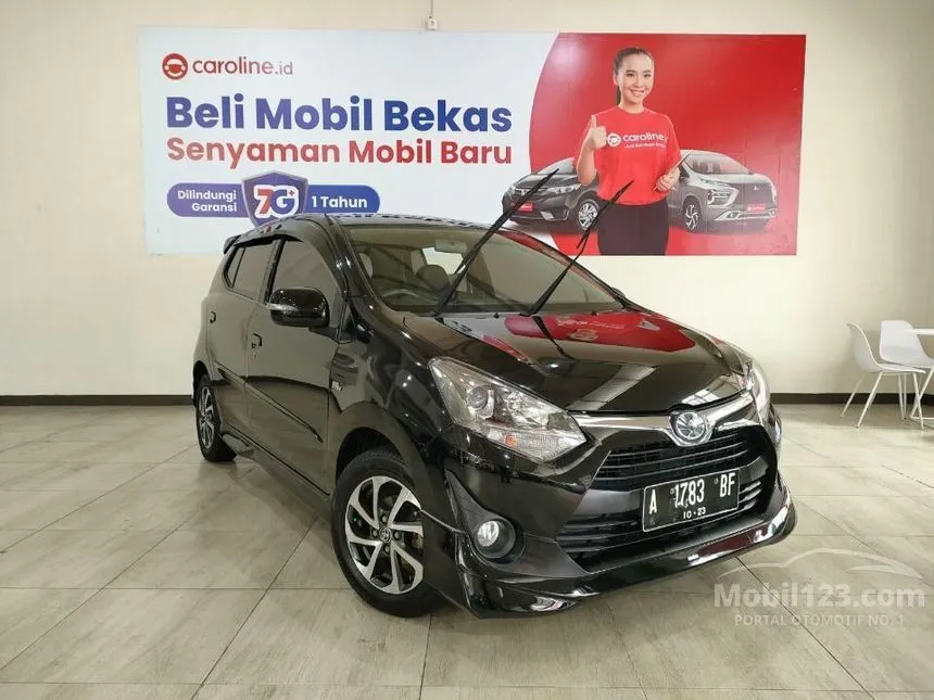 Jual Mobil Toyota Agya 2018 TRD 1.2 di Jawa Barat Automatic Hatchback Hitam Rp 126.000.000