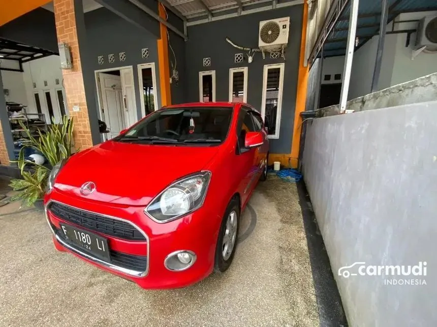 Jual Mobil Daihatsu Ayla 2014 X 1.0 di Kalimantan Selatan Automatic Hatchback Merah Rp 95.000.000