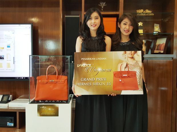 Fredy Adriyanto Dapat Tas Hermes Birkin dari V-KOOL