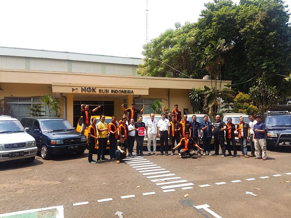 NGK Ajak Komunitas Kijang Belajar Seluk-Beluk Busi