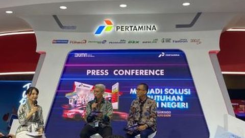 Promo Oli dan Flash Sale Pertamina Fastron di GIIAS 2024