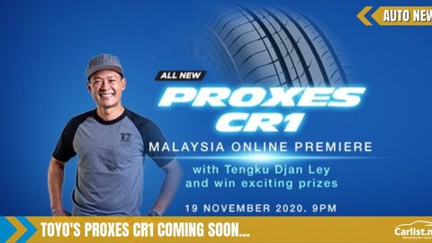 Toyo To Roll Out The Proxes CR1 In Malaysia This Month