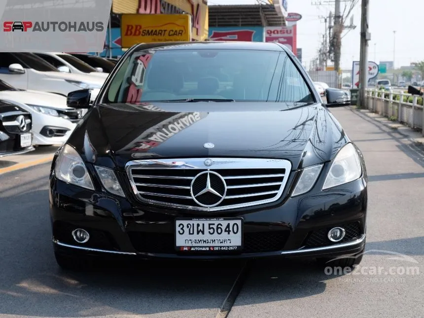 2011 Mercedes-Benz E200 CGI Elegance Sedan