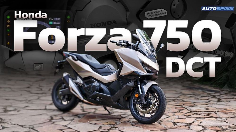รีวิว HONDA FORZA 750 แรง ล้ำ ขับดี ประหยัดน้ำมันมาก