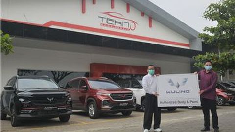 Wuling Gandeng Bengkel Body Repair untuk Pebaikan Kendaraan