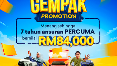 CARSOME Gempak Promotion: Win Free Car Instalments for Up to 7 Years!