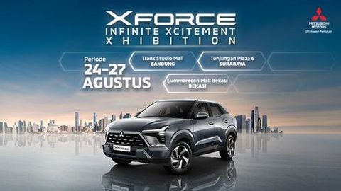 Setelah Debut Global, Mitsubishi XFORCE Hadir di Bandung, Surabaya, dan Bekasi