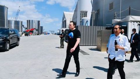 Di Depan Jokowi, Elon Musk Bilang Mau ke Indonesia Akhir 2022