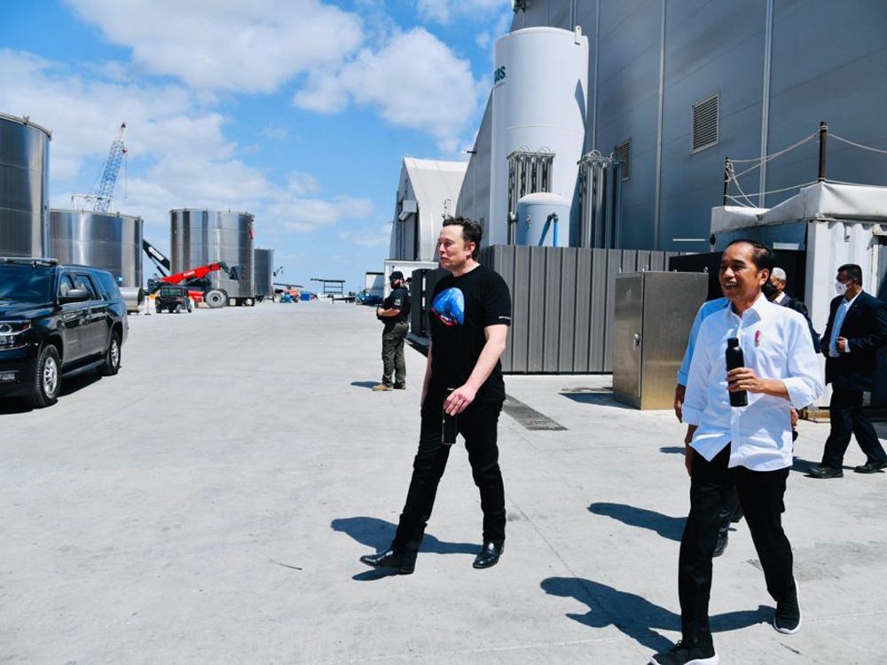 Di Depan Jokowi, Elon Musk Bilang Mau ke Indonesia Akhir 2022