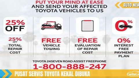 UMW Toyota Lancar Toyota Flood Assist - Bantu Pelanggan Yang Terkesan Banjir
