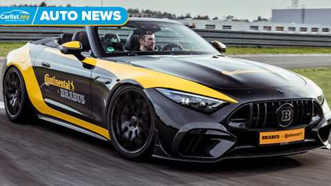 750hp Brabus takes Continental MaxContact MC7 to its limits
