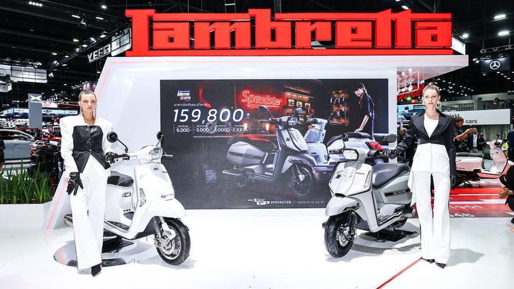 Lambretta เปิดตัว J200 ครั้งแรกในไทย! พร้อม X300 GP (2026) โฉมใหม่