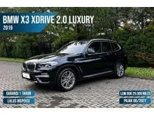 2019 BMW X3 2.0 xDrive20i Luxury SUV (Good Deals DP Minim)