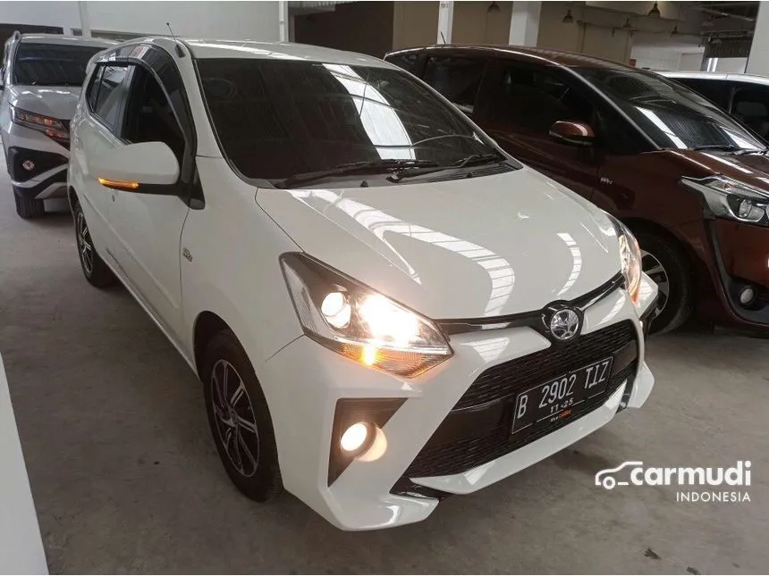 Jual Mobil Toyota Agya 2020 G 1.2 di Banten Automatic Hatchback Putih Rp 126.000.000
