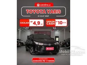 2021 Toyota Yaris 1.5 G Hatchback