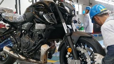 Mantap! Indonesia Ditunjuk Jadi Basis Produksi Moge Yamaha MT-07