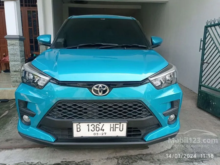 Jual Mobil Toyota Raize 2022 G 1.0 di Jawa Barat Automatic Wagon Biru Rp 202.000.000