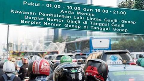 Ketahui Lokasi Ganjil-Genap di Jakarta, Jam Berlakunya, dan Jenis Kendaraan yang Dikecualikan