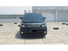 Toyota Vellfire 2.4 Z Alles Black on Beige 2011
