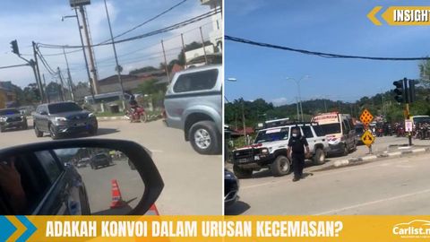 Siapa Patut Jalan Dulu - Konvoi VIP Atau Ambulans?