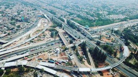 Pembangunan Jalan Tol Jakarta-Cikampek II (Elevated) Sudah 95 Persen