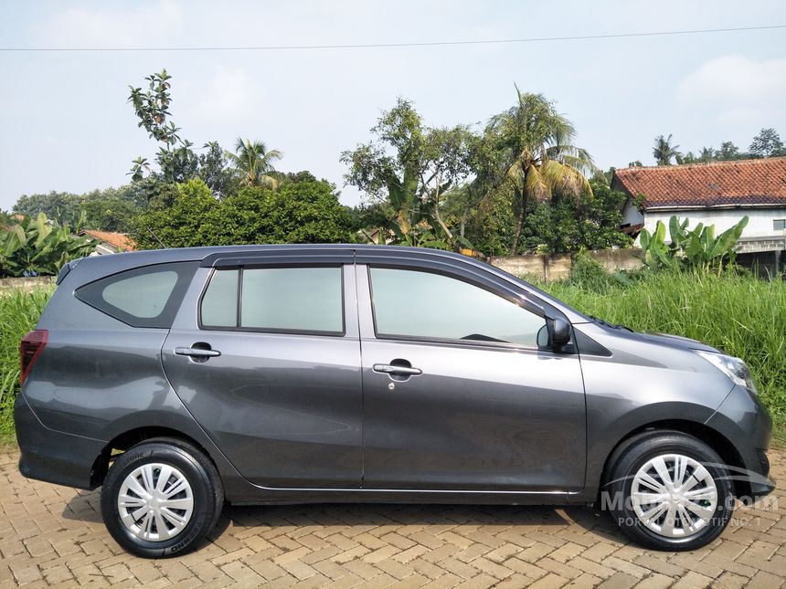 Jual Mobil Daihatsu Sigra 2017 X 1.2 di Jawa Barat Automatic MPV Abu