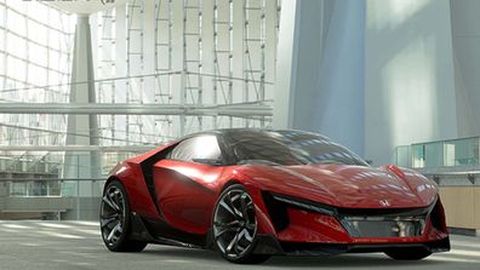 Honda เผยโฉม Sports Vision Gran Turismo รถต้นแบบหน้าตาล้ำ