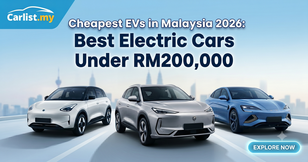 Cheapest EVs in Malaysia 2026: Best Electric Cars Under RM200,000