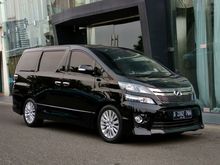 2012 Toyota Vellfire 2.4 Z Audiolles AT Termurah