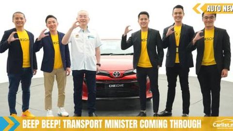 Transport Minister Wee Ka Siong Visits Carsome Certified Lab