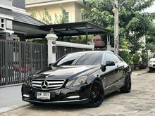 2012 Mercedes-Benz E200 CGI BlueEFFICIENCY 1.8 W207 (ปี 10-16) Sport Coupe AT