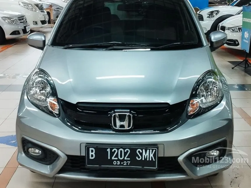 Jual Mobil Honda Brio 2018 Satya E 1.2 di DKI Jakarta Automatic Hatchback Silver Rp 125.000.000