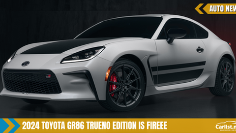 Get your Initial D on with the 2024 Toyota GR86 Trueno Edition!
