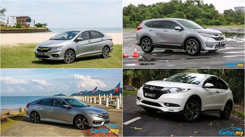GST savings for Honda Civic, CR-V, HR-V and City i-VTEC