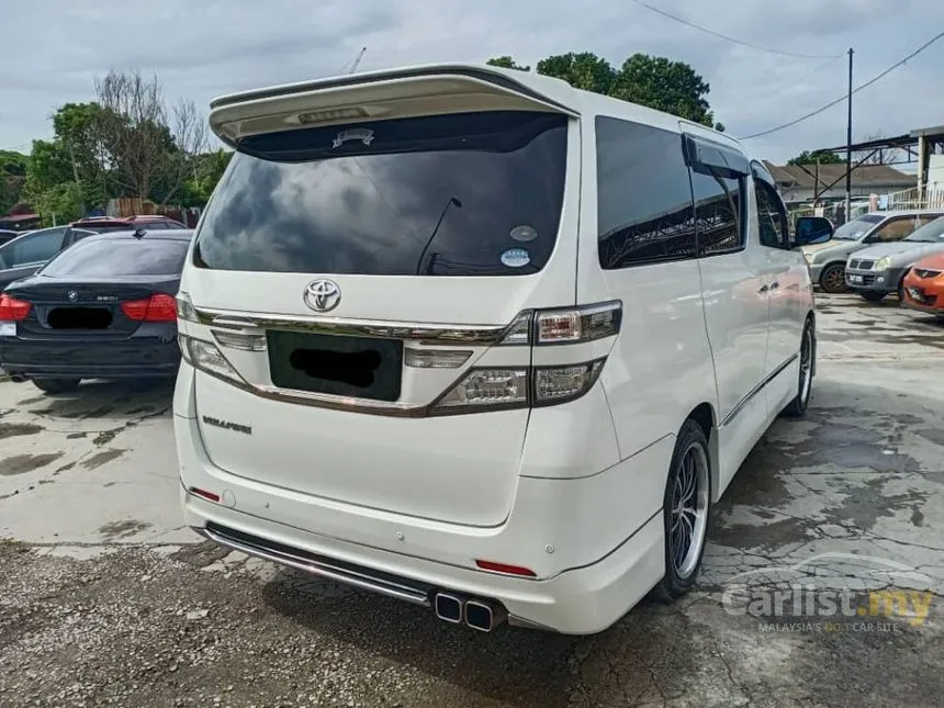 2012 Toyota Vellfire Z Platinum MPV