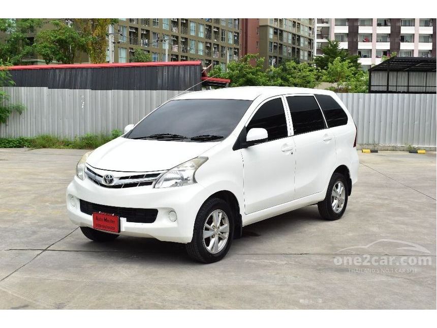 Toyota Avanza 2014 E 1.5 in กรุงเทพและปริมณฑล Manual Hatchback สีขาว ...