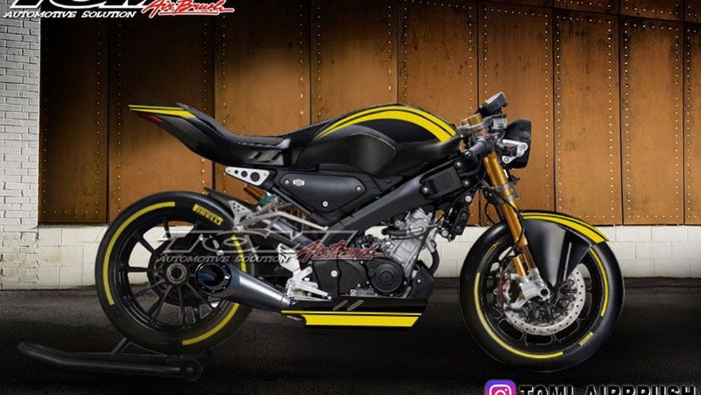 Kustomisasi Digital Yamaha  XSR  155  Modifikasi  