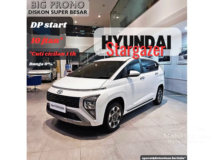 Jual Mobil Hyundai Stargazer 2024 Prime 1.5 di DKI Jakarta Automatic Wagon Putih Rp 249.600.000