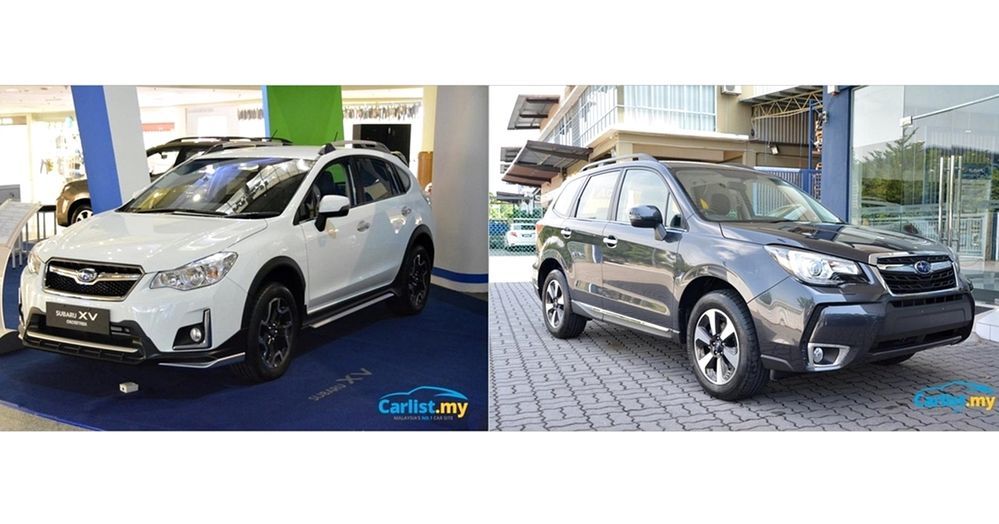 Subaru Malaysia Announces Recall On Forester, XV, And More ...