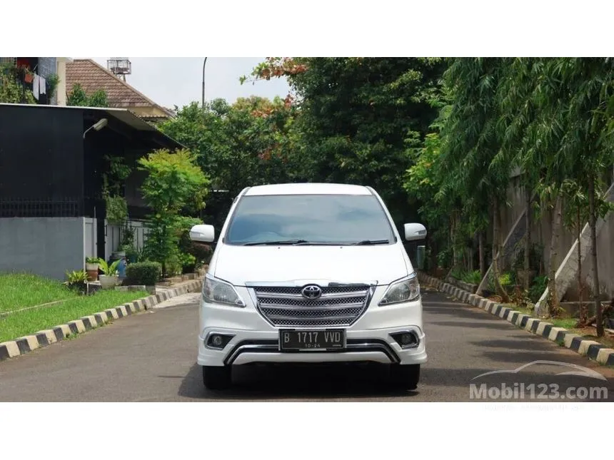 Jual Mobil Toyota Kijang Innova 2015 G Luxury 2.0 di DKI Jakarta Automatic MPV Putih Rp 185.000.000
