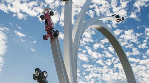 Goodwood 2017 Honours F1’s Bernie Ecclestone With Massive Sculpture
